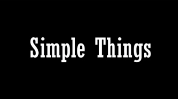 Simple Things Trailer